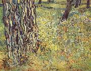 Vincent Van Gogh Baumstamme USA oil painting artist